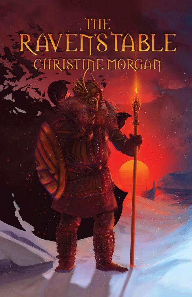 Book-Covers - Cover Christine Morgan The Ravens Table Viking Stories
