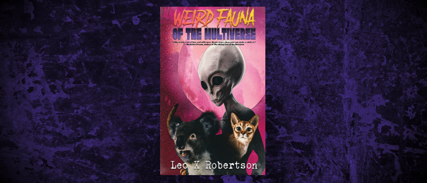 Book-Headers - Header Leo X Robertson Weird Fauna of the Multiverse